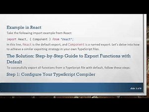 How to Export All Functions from a TypeScript File with Default?
