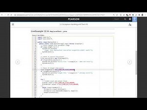 Daniel Liang Java Section 12.11 E