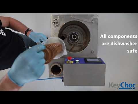 How a Chocolate Tempering Machine is Cleaned