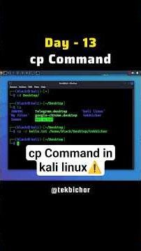 cp Command Kali Linux