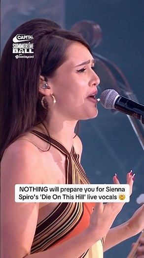 Sienna Spiro's INSANE vocals had everyone in tears 😭 #CapitalSTB #SiennaSpiro #DieOnThisHill