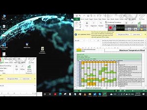 Checking filling of missing temperature data by Long Term average method