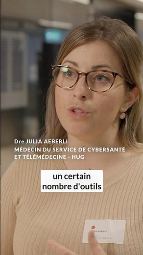 Télémédecine aux HUG : explications de la Dre Julia Aeberli