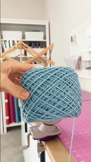 Using a ball winder & swift make the process of winding skeins of yarn so easy, fast, and fun!