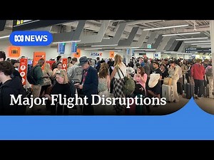 Airport chaos after recall of Airbus A320s grounds Jetstar flights | ABC NEWS