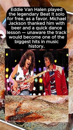 How Eddie Van Halen Got a Beer &a Dance Lesson for His Iconic ‘Beat It’ Solo 🎸#EddieVanHalen #BeatIt