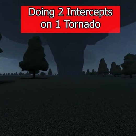 Doing 2 Intercepts on 1 Tornado #roblox #viral #cool #funny #helicity #tornado #viralvideo