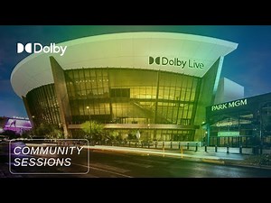 Dolby Atmos for Live Music | Dolby Community Sessions