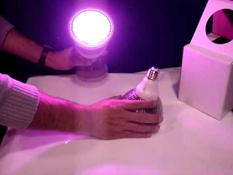 Lampara de LED para Cultivo indoor - crecimiento - floracion