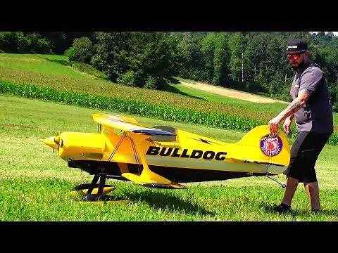 Bulldog Pitts RC Aerobatics Airplane flightday