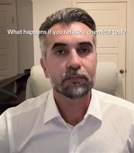 Refusing a chemical test after a DUI arrest in California can have driver’s license consequences through the DMV process. #dui #duilawyer #californiadui #criminaldefense #legalinfo