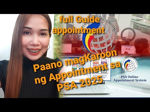 Paano Kumuha ng PSA appointment 2025/New Update