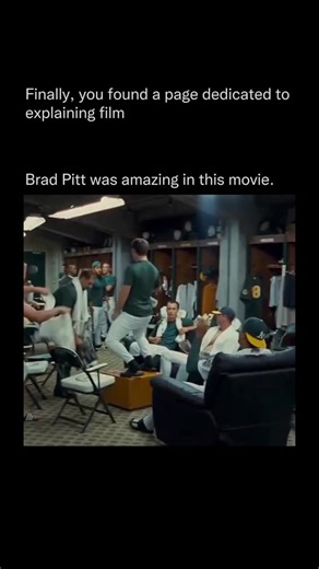 Explaining Film on Instagram: "Moneyball (2011), directed by Bennett Miller and based on Michael Lewis’s nonfiction book, is a sports drama that chronicles the true story of the Oakland Athletics baseball team’s revolutionary 2002 season. Facing severe budget constraints compared to wealthier teams, the A’s challenge traditional scouting methods by adopting sabermetrics—data-driven analytics pioneered by Bill James—to evaluate undervalued players based on on-base percentage and other overlooked 