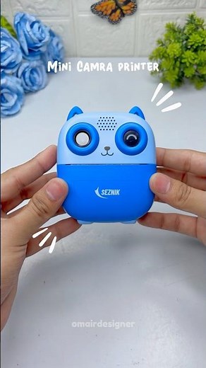 Seznik mini camera printer Unboxing ✨