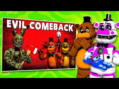 Freddy Fazbear and Friends "Evil Comeback" REACT with Funtime Freddy