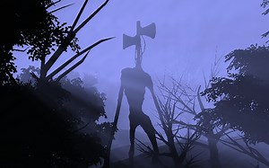 居然会有害怕枪的警笛头？Siren Head Remastered_哔哩哔哩_bilibili