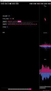 Depeche Mode vs. Adapter - Enjoy the Pattack - Sonic PI Live Coding Remix