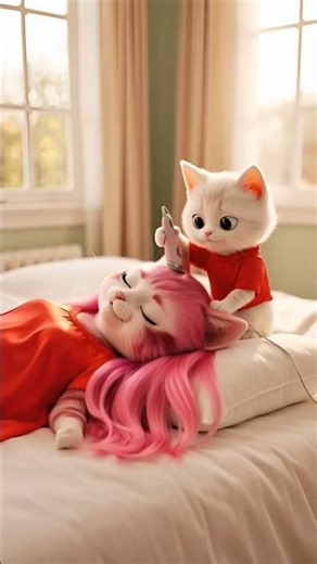 She put a kitten in washing machine #shortvideo #story #catvideos #catshorts