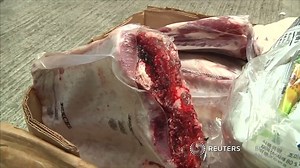 287K views · 739 reactions | People are smuggling 40-year-old meat into China and selling it on the street. | Business Insider | Facebook