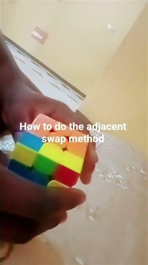 how to do adjacent swap method