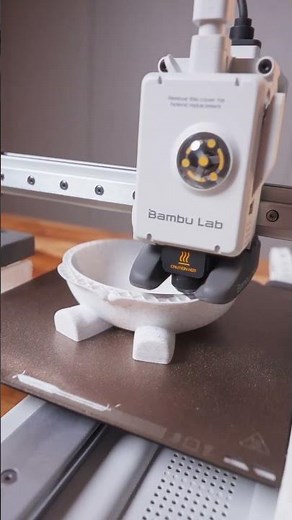 Drukarka 3D Bambu Lab A1 mini w akcji: Wydrukuj sobie doniczkę! 🪴 | 3D Printing Timelapse