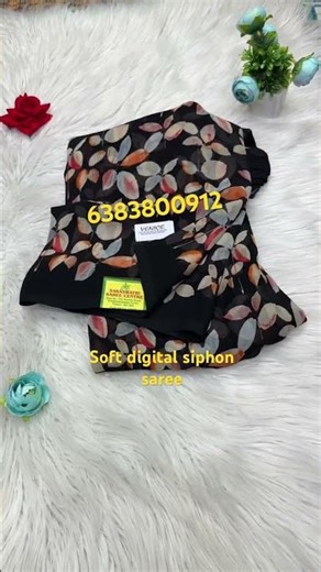Digital siphon saree