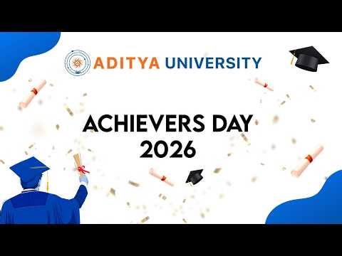 Achievers Day 2026 🎓 | 4246+ Placements Celebration | #highlights | Aditya University | Surampalem