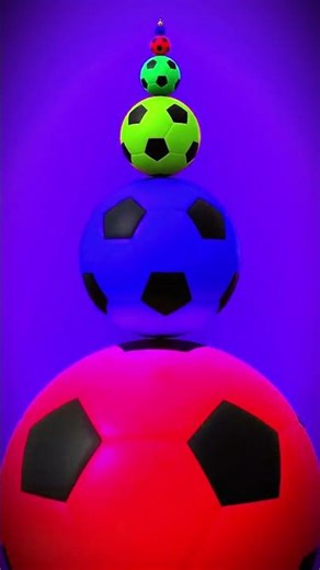 ⚽ Endless Footballs Zoom Loop ASMR #asmr #satisfying #ball