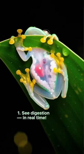 We Can Finally See a Frog's Heart Beat Through Its Glass Skin
