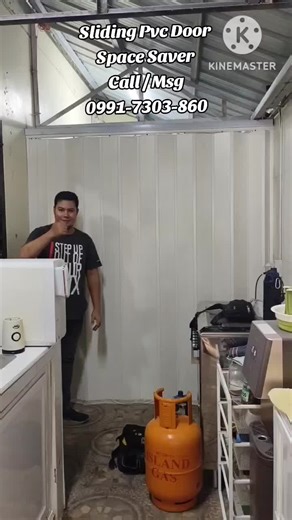 Premium Sliding PVC Door with Secure Lock