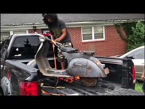 Barn find 1964 Vespa Allstate VA14T/VNB5M make it back to Original