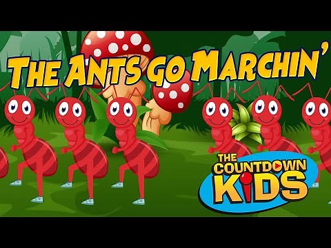 The Ants Go Marching - The Countdown Kids | Kids Songs & Nursery Rhymes | Lyric Video