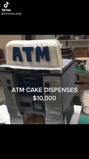 ATM cake #mrsyongcam | Yong's Bakery