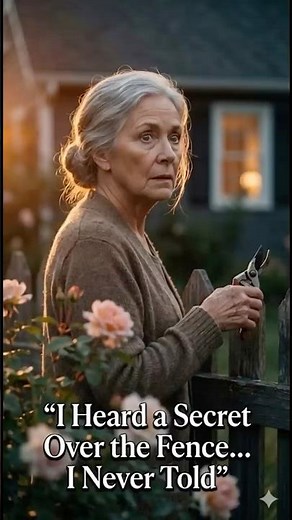 I Heard a Secret Over the Fence… 😱true story, emotional story, grandma stories, real life story,