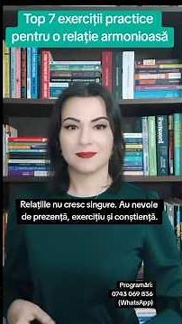7 exerciții practice pentru o relație armonioasă