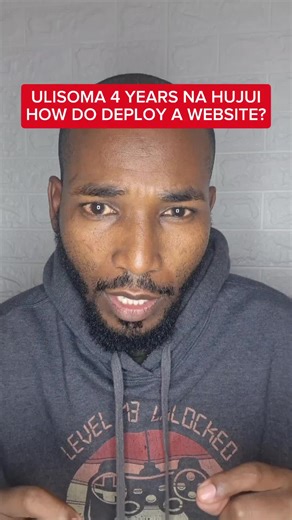 IMAGINE LEARNING FOR 4 YEARS IN UNIVERSITY NA HUJUI HOW TO DEPLOY A WEBSITE? #creatorsearchinsights #python #codingbasics #learnprogramming #beginners