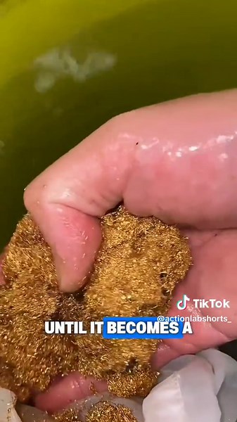 This Machine Creates Gold Dust Every Month! #Gold #scienceexperiments #newyork #science #dust
