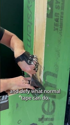 Window Sill Corner ZIP System Stretch Tape Installation