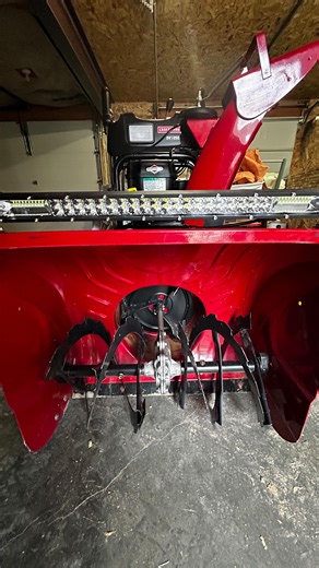 Sask Handyman Smoke & BBQ on Instagram: "Old Man Winter is on the way, so I got the snowblower all dialed in and ready to roll ❄️💪 Full tune-up: • Carb cleaned • Oil changed • Fresh fuel • New spark plug • Blade height adjusted Shoutout to Clayton at Magnets Small Engine Repair (306-731-7711) — guy does solid work right here in Regina. And because I was tired of fighting the dark, I added a 20” LED light bar, voltage meter, fuse, and an on/off switch, all powered by a Milwaukee 18V battery. Thi