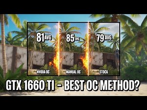 GTX 1660 Ti Overclocked! Nvidia Auto OC vs Manual OC vs Stock – SHOCKING FPS Difference!