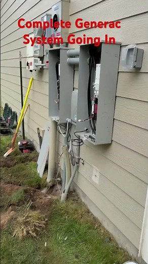 Complete ‪@Generac_Official‬ System Going In. Powercell with generator integration #cleanpower