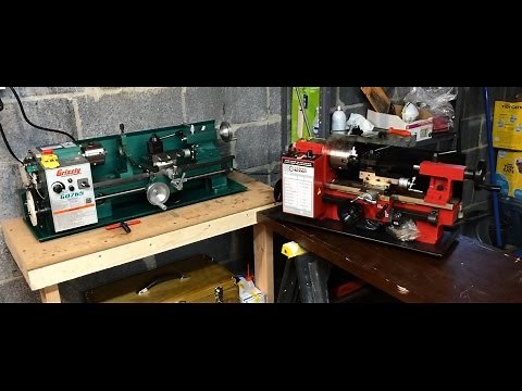 Grizzly G0765 7" X 14" Variable-Speed Benchtop Lathe vs Harbor Freight 7" x 10" Precision Mini Lathe