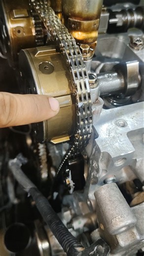 range Rover engine timing marks l step by step #vehicle #shorts #engine #trending