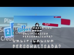 ¿Cómo hacer una tabla de clasificación personalizada? | Tutorial de Roblox Studio