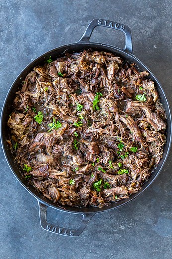 2.7K views · 29 reactions | The Easiest Roasted Shredded Beef 奈 Full Recipe: https://momsdish.com/roasted-shredded-beef | Momsdish - Crazy Easy Cooking | Facebook