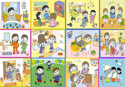 Daily Routines & Learning Game