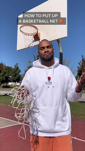 How To Put Up A Basketball Net 🏀