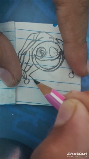 Day 1 Of Drawing in My Mini Notebook.. Prototype #art #shorts #mini