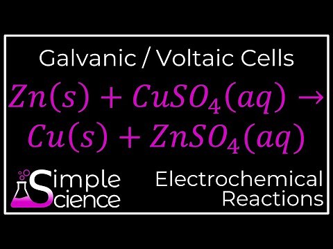 Galvanic / Voltaic Cells