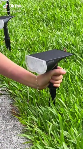 Who doesn’t like the colorful lights in their own yard? Why don’t you give it a try?#linkind #smartsolarlights #outdoors #tiktokshop #yardwork